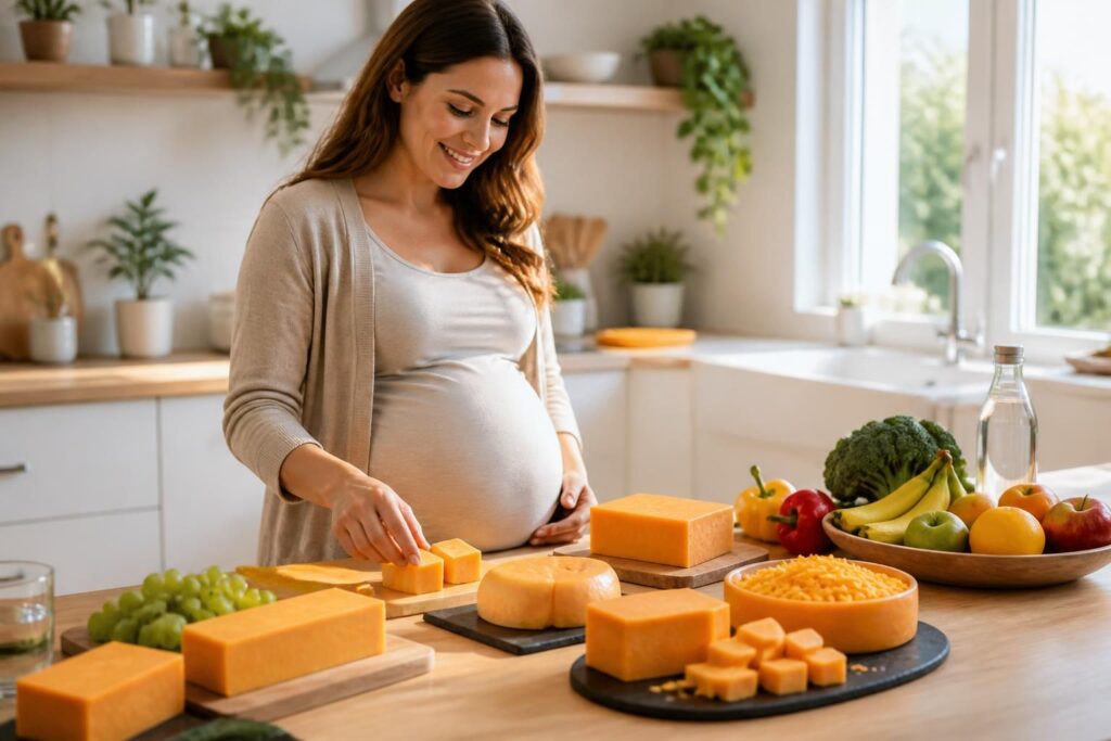 découvrez comment choisir et consommer le cheddar en toute sécurité pendant la grossesse, conseils et précautions pour les futures mamans.