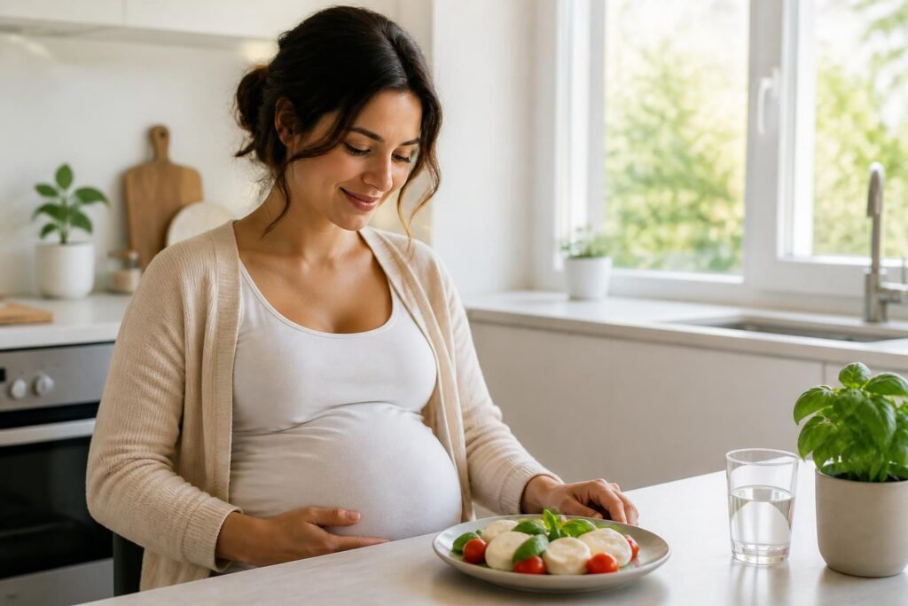 découvrez si la mozzarella est sûre à consommer pendant la grossesse et quels sont les conseils pour éviter tout risque pour la santé de la future maman et du bébé.