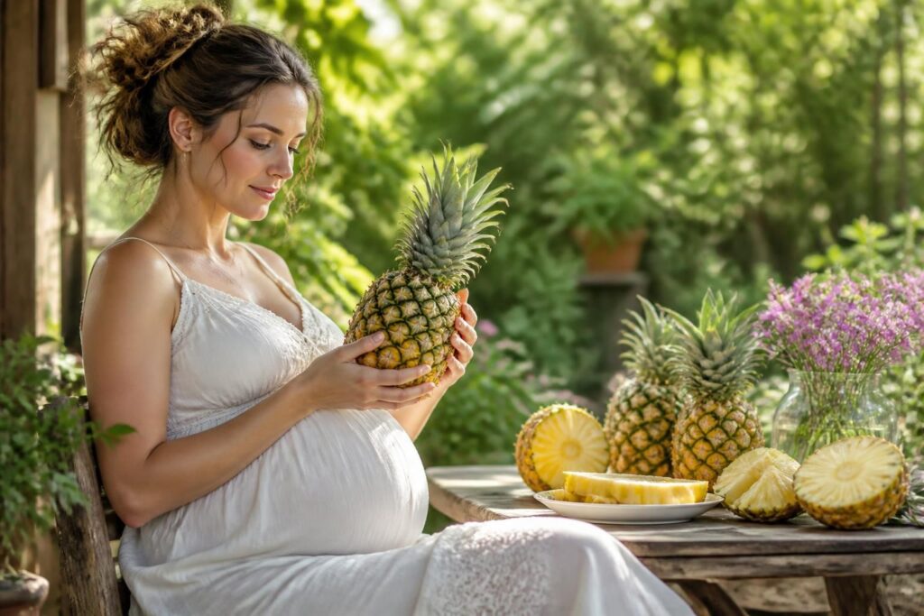 découvrez les effets de l'ananas pendant la grossesse et apprenez quand en consommer avec modération pour garantir la santé de la future maman et du bébé.