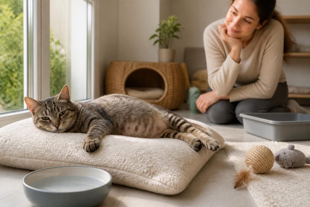 Chats enceinte : précautions essentielles pour protéger maman et bébé