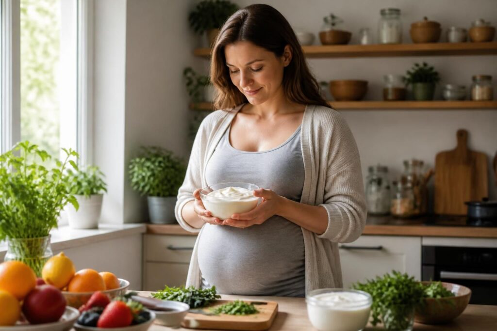 Crème fraîche enceinte : modes d’emploi et précautions à connaître