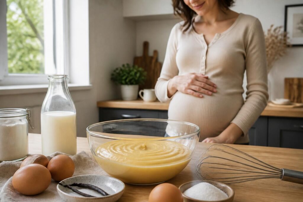 Crème pâtissière enceinte : recette et conseils pour une gourmandise sûre