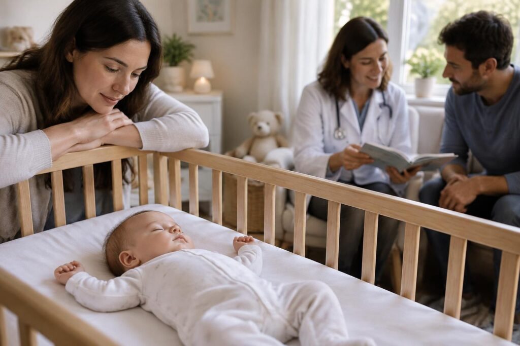 apnée du sommeil chez le bébé : repérez les symptômes selon l’âge, adoptez les bons réflexes et sachez quand consulter un professionnel de santé.