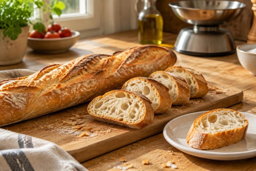découvrez les calories d’une baguette de pain par portion ou par tranche et apprenez à mieux évaluer son apport énergétique au quotidien.